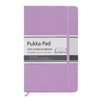 Pukka Signature Lined Soft Cover Notebook Purple 130mm x 210mm 192 Pages 80gsm